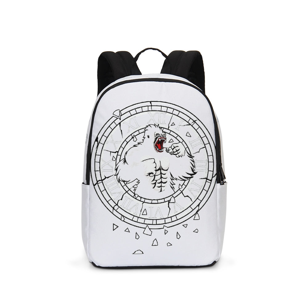 White/Polyester/Luxury Backpack - R3S3T Clothing