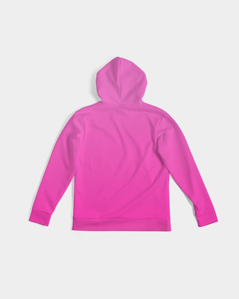 Pink/Hot Pink/Ombre/Polyester Hoodie - R3S3T Clothing