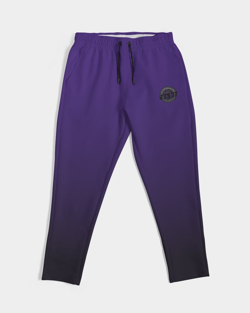 Purple/Black/Ombre/Polyester Joggers - R3S3T Clothing