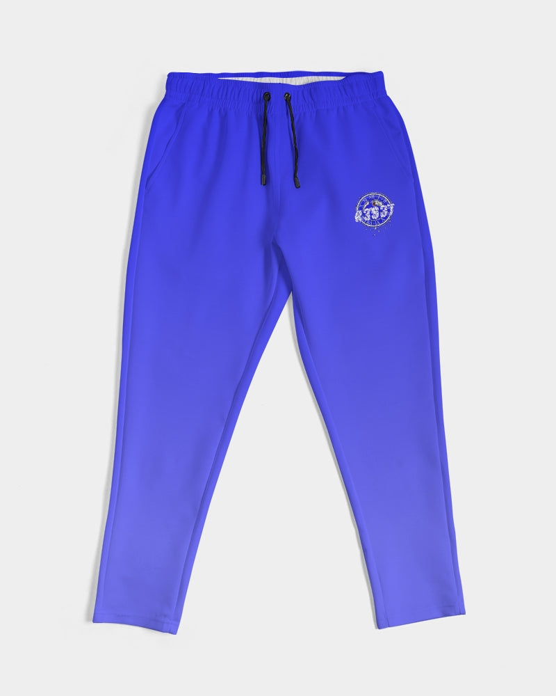 Royal Blue/White/Ombre/Polyester Joggers - R3S3T Clothing