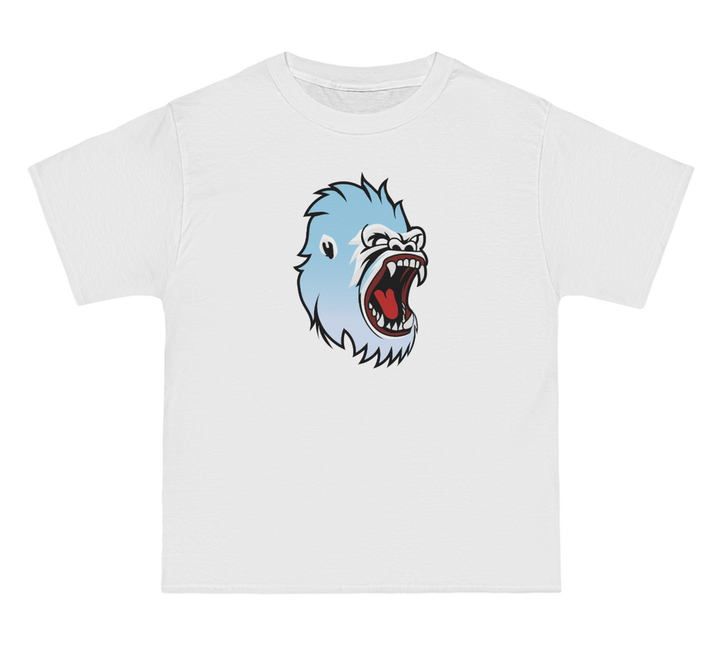White/University Blue/Ombre/Cotton/Luxury T-Shirt - R3S3T Clothing