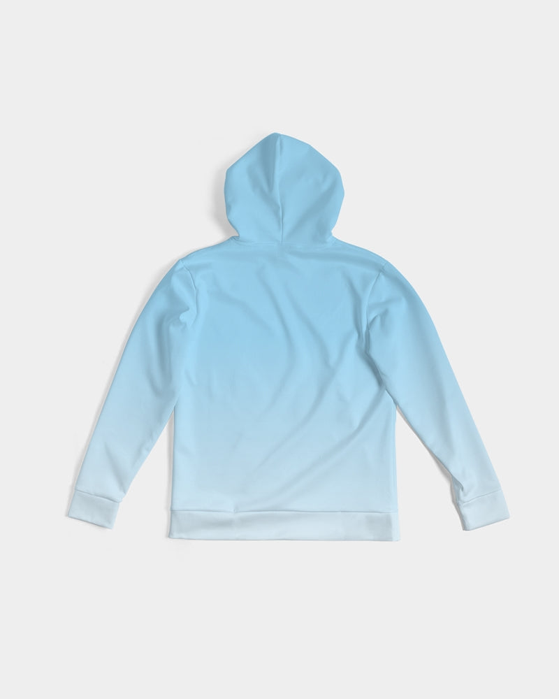University Blue/White/Ombre/Polyester Hoodie - R3S3T Clothing
