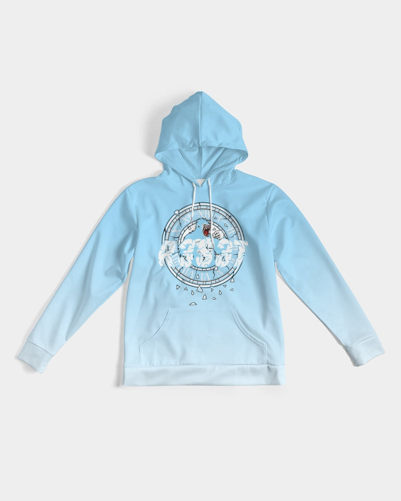 University Blue/White/Ombre/Polyester Hoodie - R3S3T Clothing